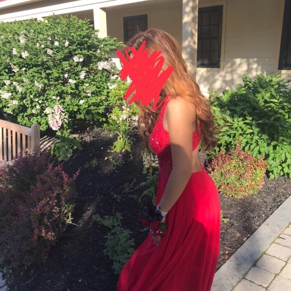Red Prom Dress - Picture 6 of 6